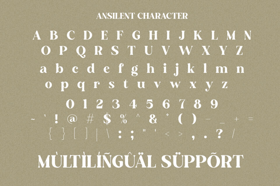 Ansilent Font