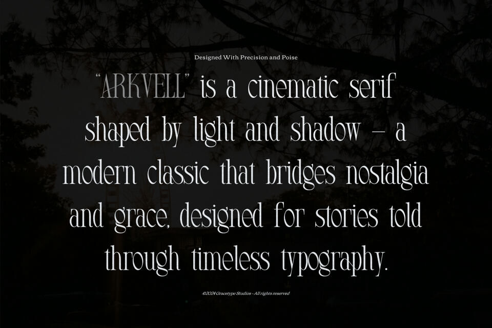 Arkvell Font