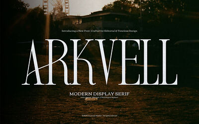 Arkvell Font