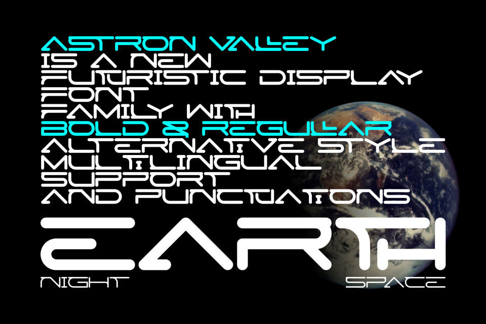 Astron Valley Font