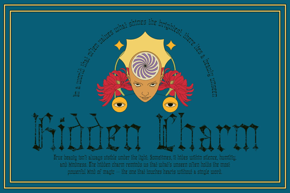 Atheris Stamp Font