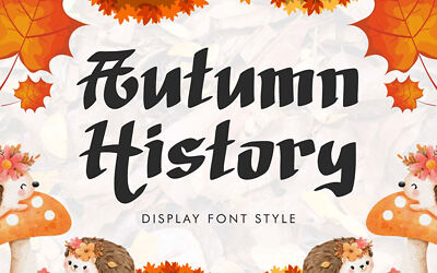 Autumn History Font