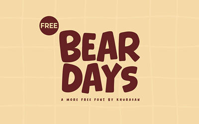 Bear Days Font