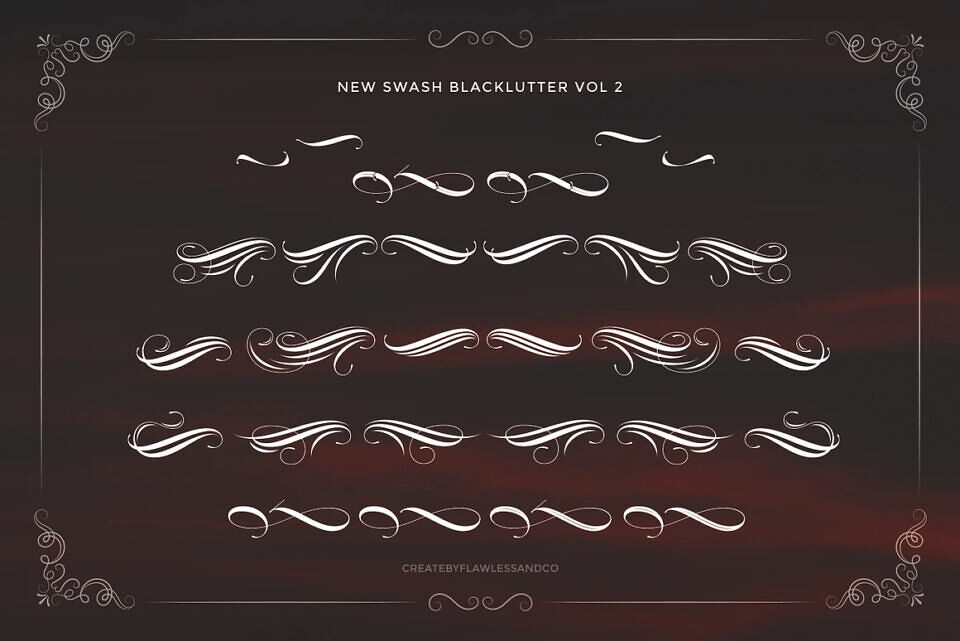 Blacklutter V2 Font
