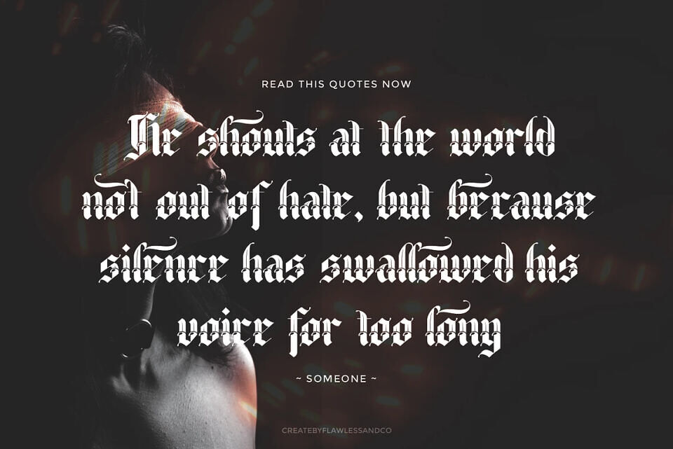 Blacklutter V2 Font