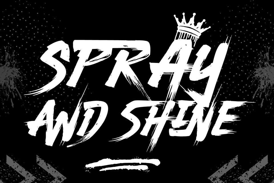 Blending Layering Font