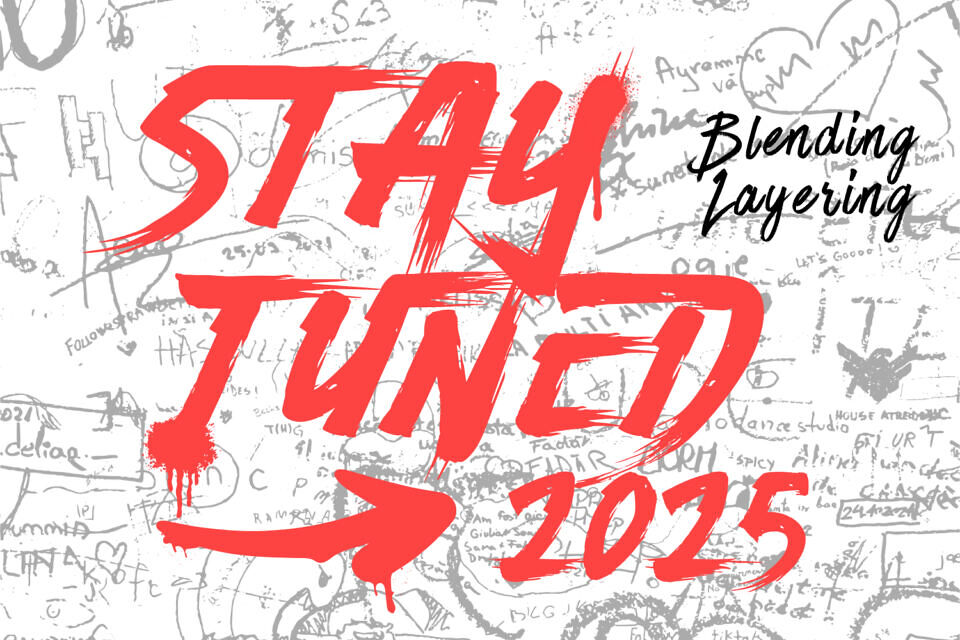 Blending Layering Font