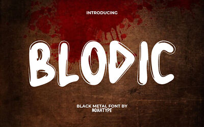 Blodic Font