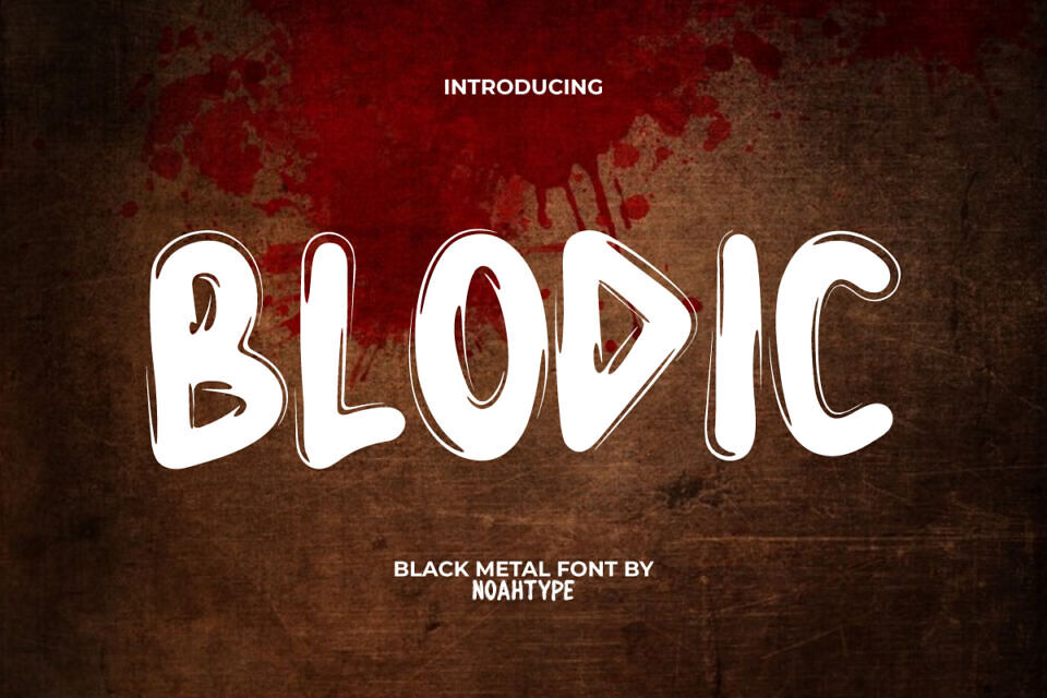 Blodic Font