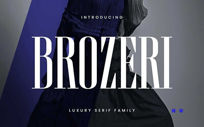 Brozeri Font