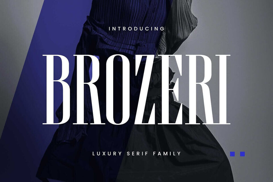 Brozeri Font