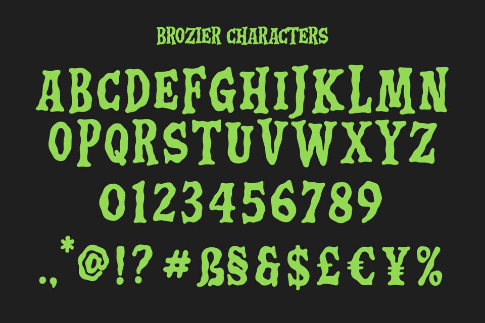 Brozier Font