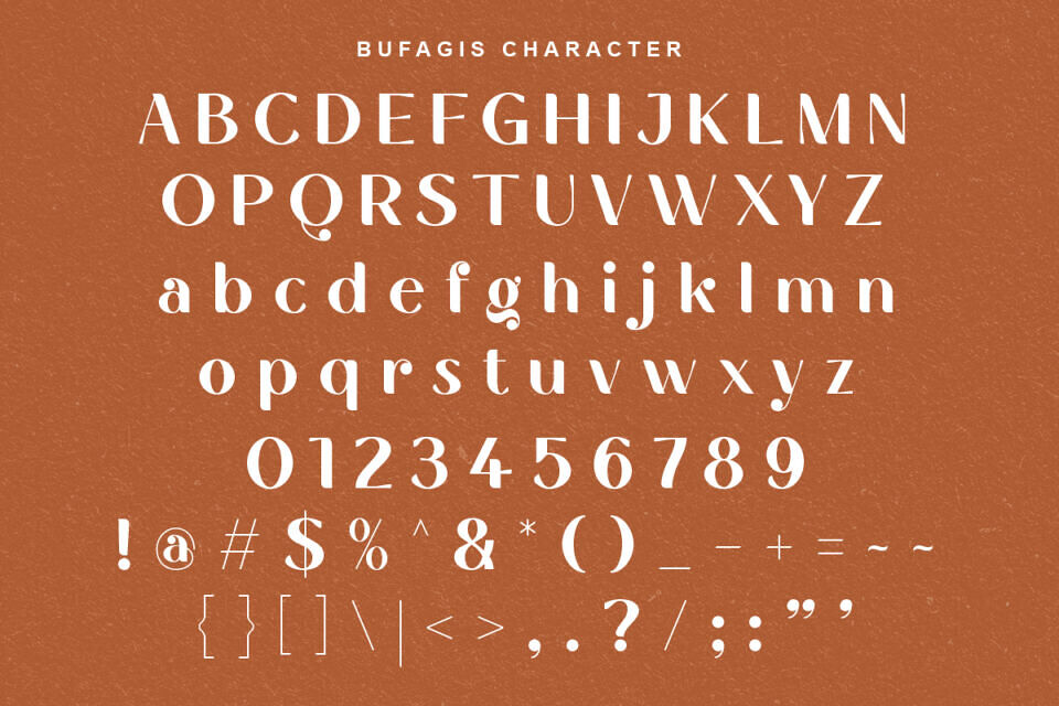 Bufagis Font