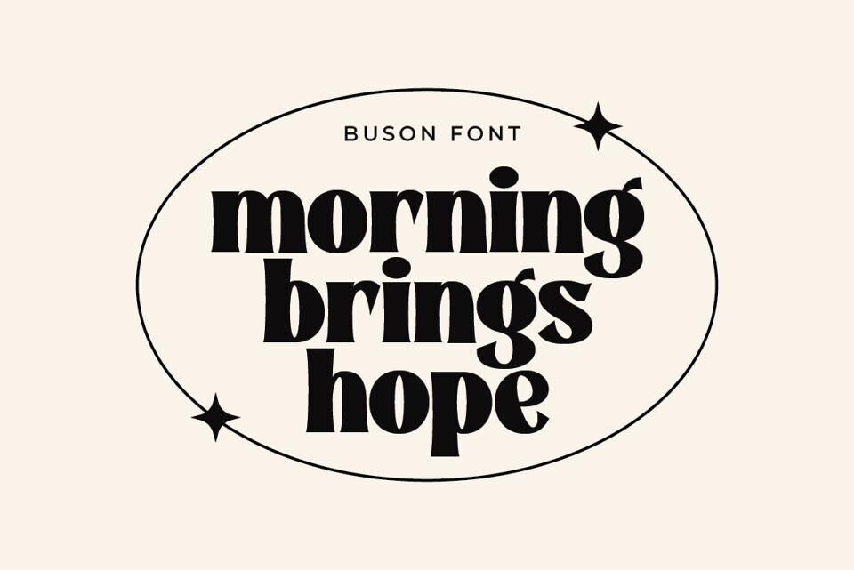 Buson Font