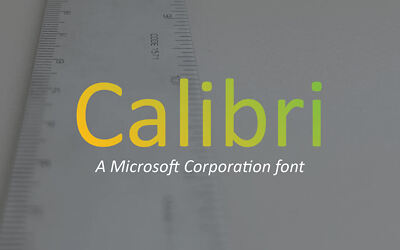 Calibri Font