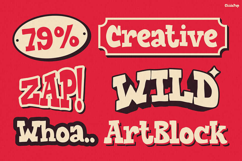 Chido – Pop Font