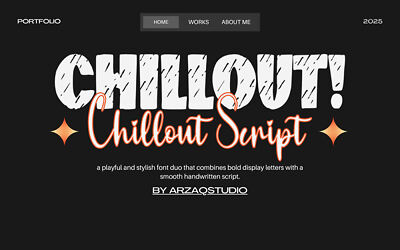 Chillout Script Font