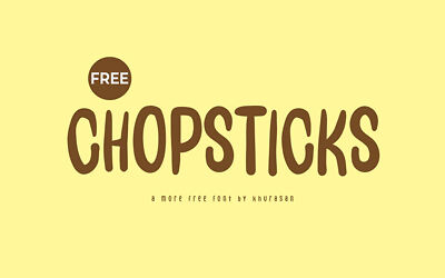 Chopsticks Font