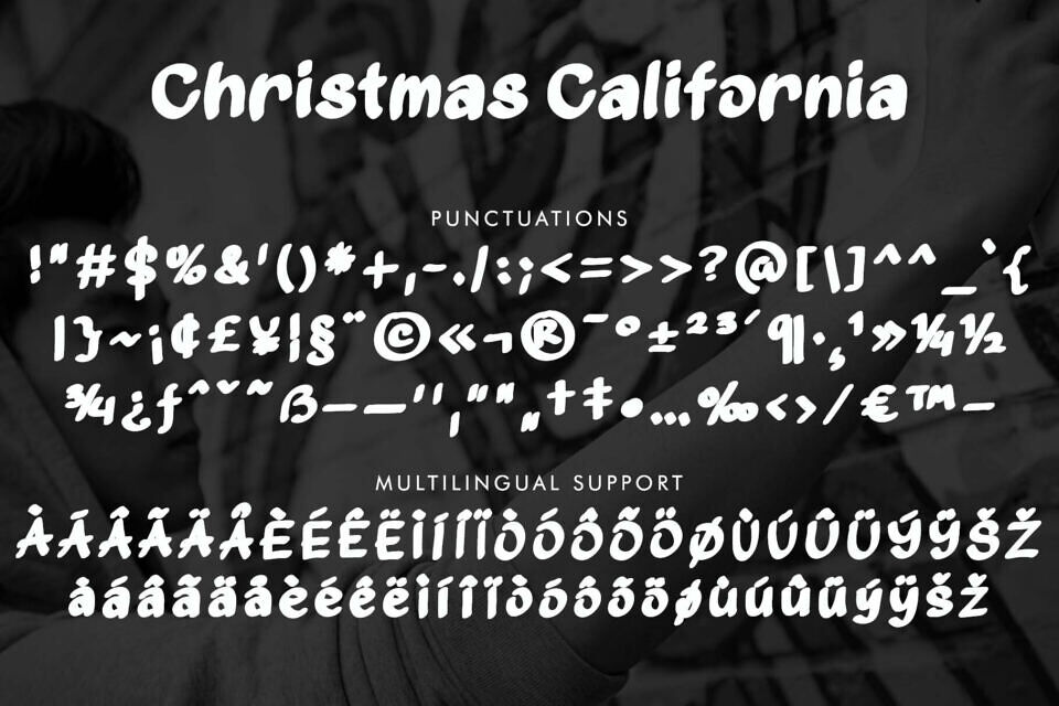 Christmas California Font