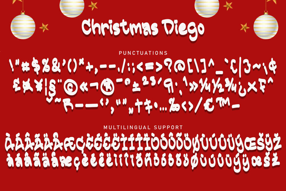 Christmas Diego Font