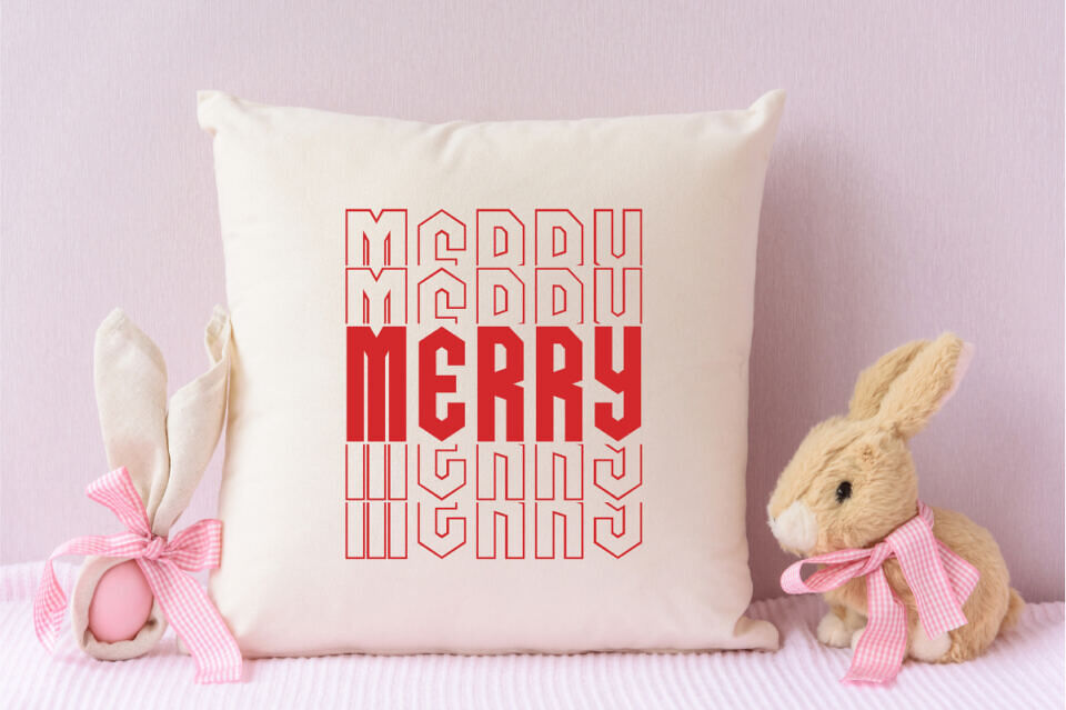 Christmas Stacked Font