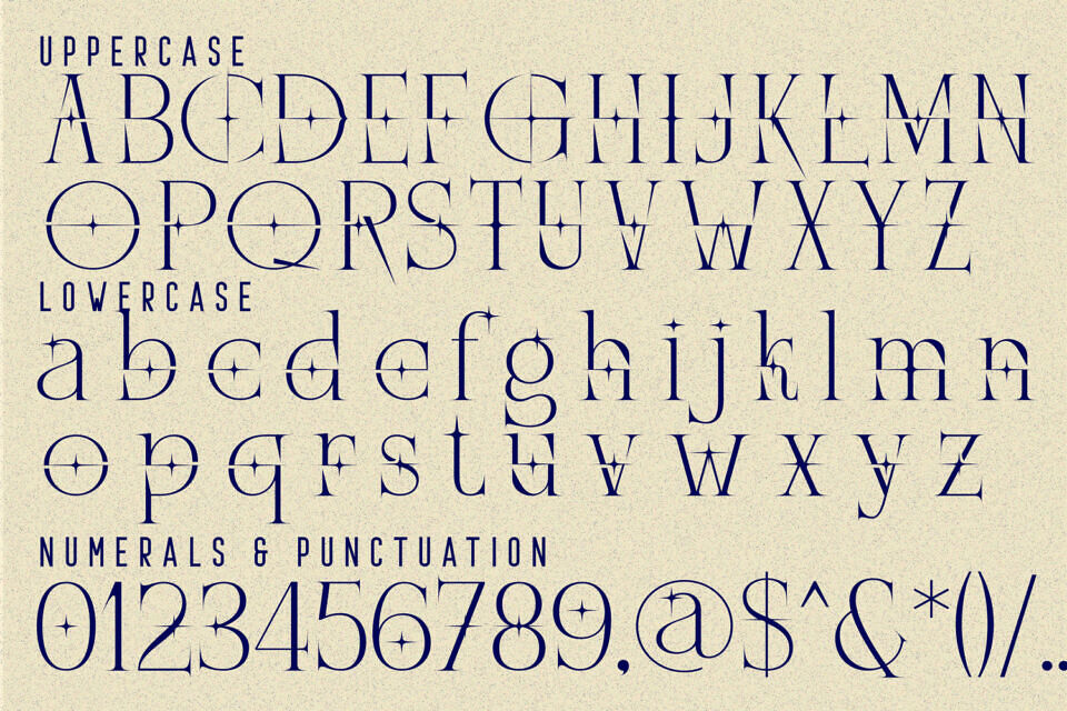 Creation Frescoes Font