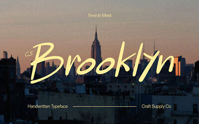 Cs Brooklyn Font