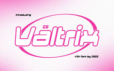 Cs Valtrix Font