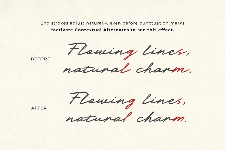 Darline Handwritten Font