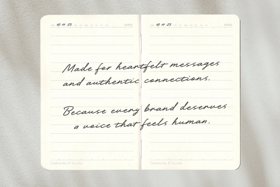 Darline Handwritten Font