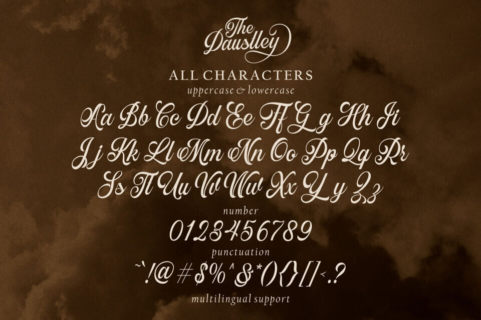 Daustley Font