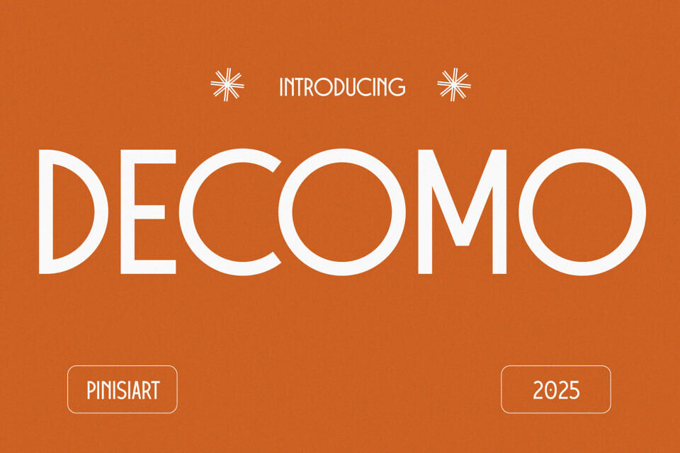 Decomo Font