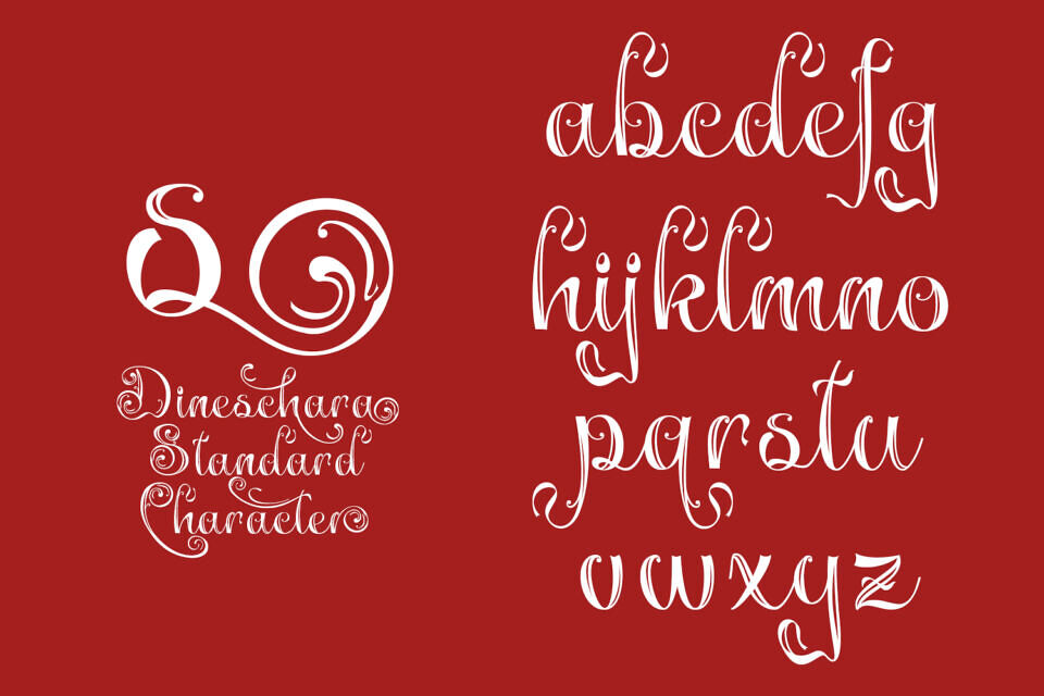 Dineschara Font