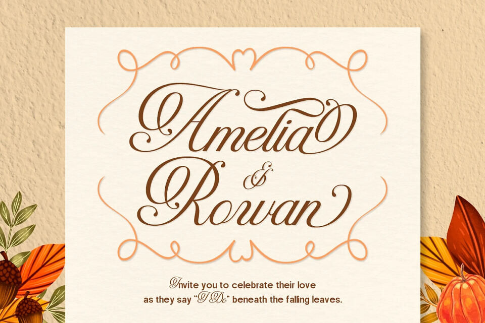 Emasline Goldenstone Font