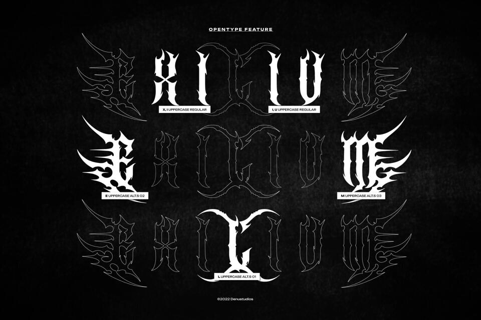 Exilium Font