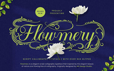 Flowmery Font