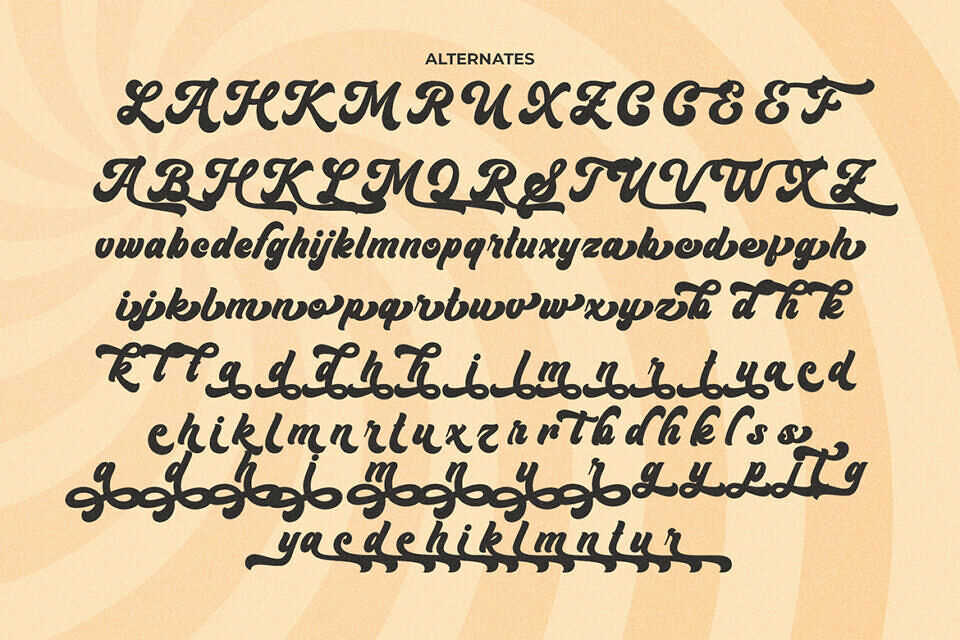 Fradle Script Font