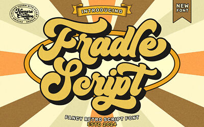 Fradle Script Font