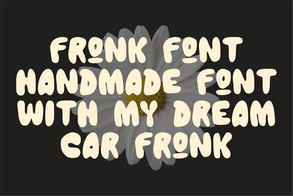 Fronk Font