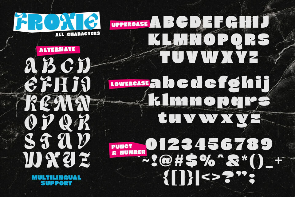 Froxie Font