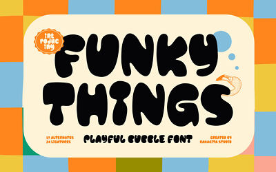 Funky Things Font