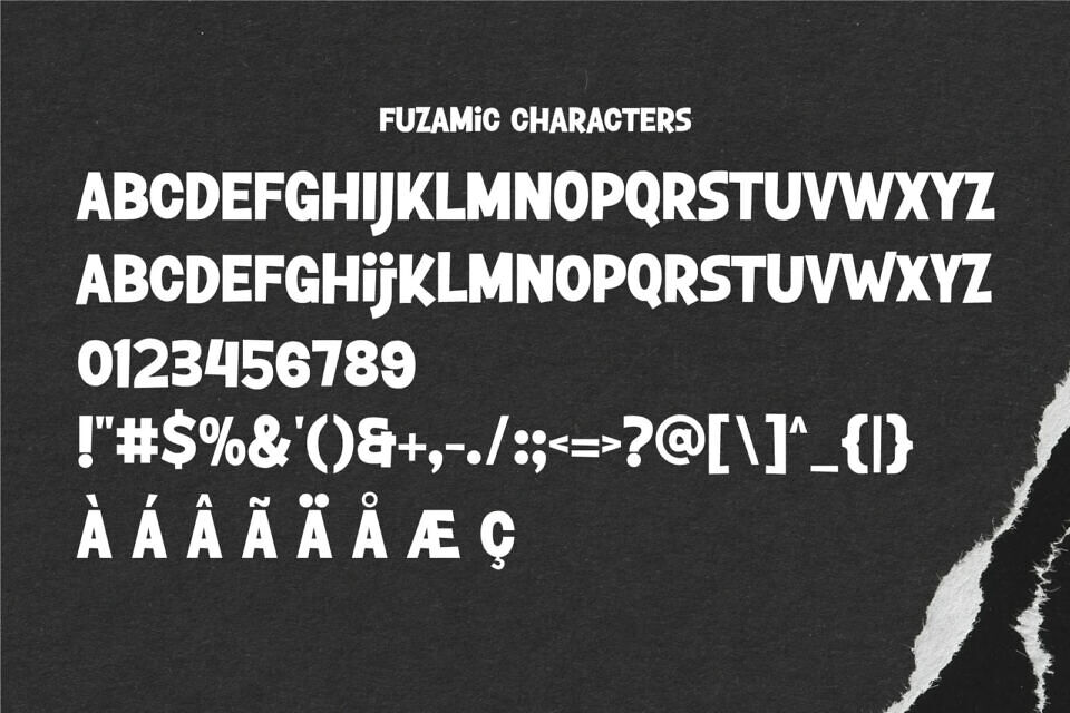 Fuzamic Font