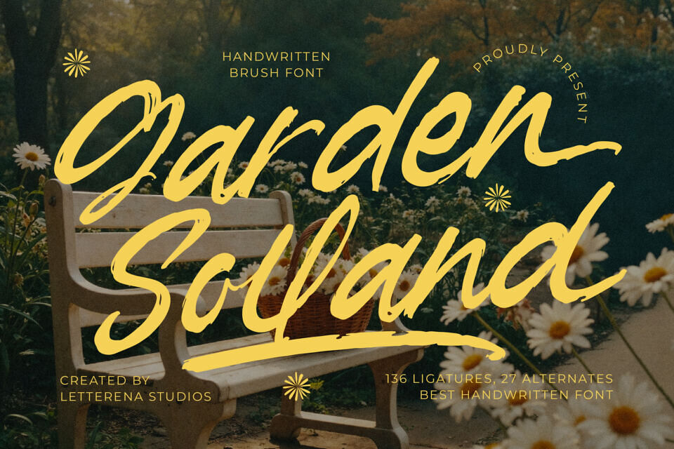 Garden Solland Font
