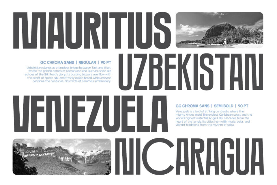 Gc Chroma Font