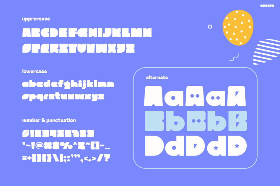 Gegaja Font