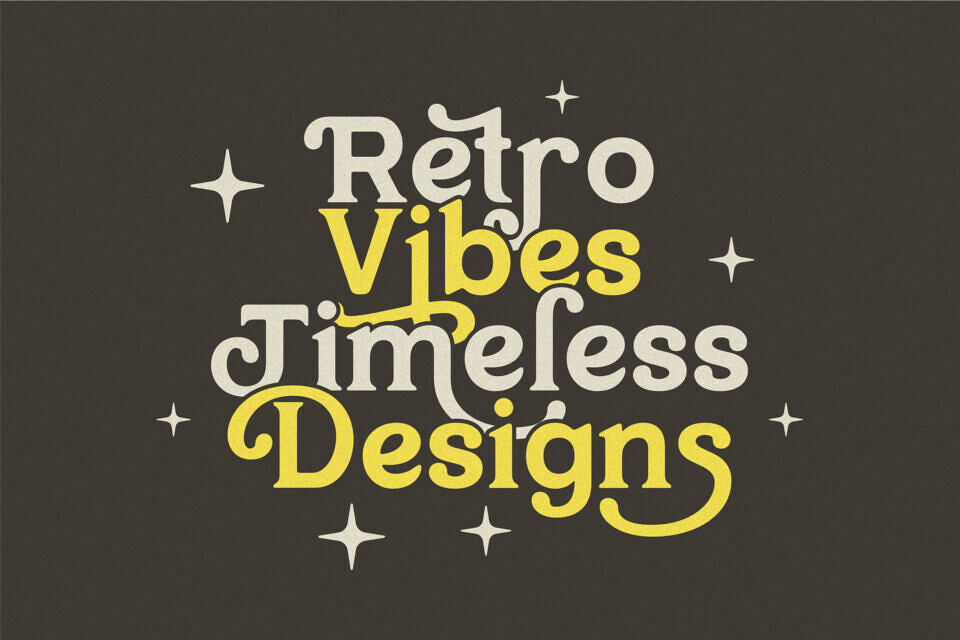 Golden Ninety Font