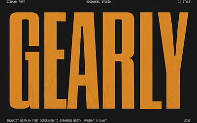 Gw Gearly Font