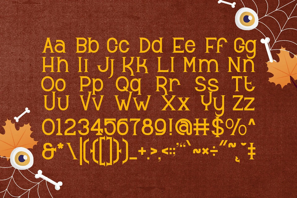 Hallow Fright Font