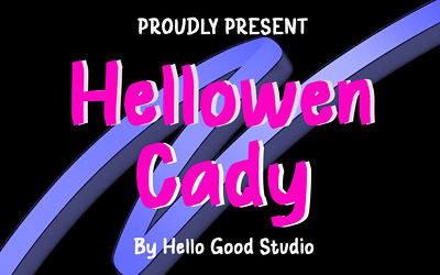 Hellowen Cady Font