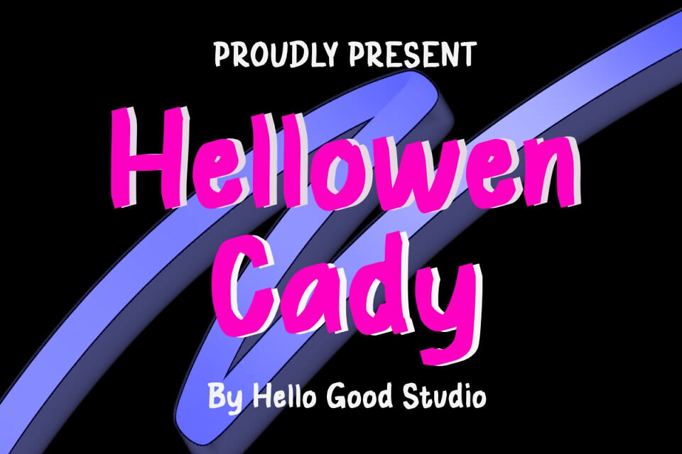 Hellowen Cady Font